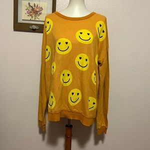 Wild fox smiley face sweater